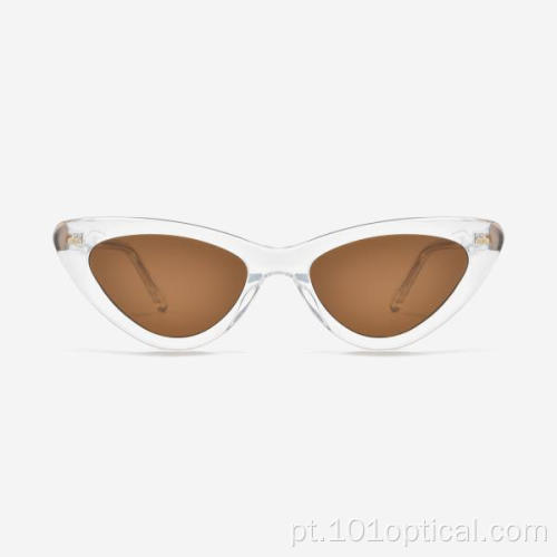 Óculos de sol feminino Cat Eye Acetate